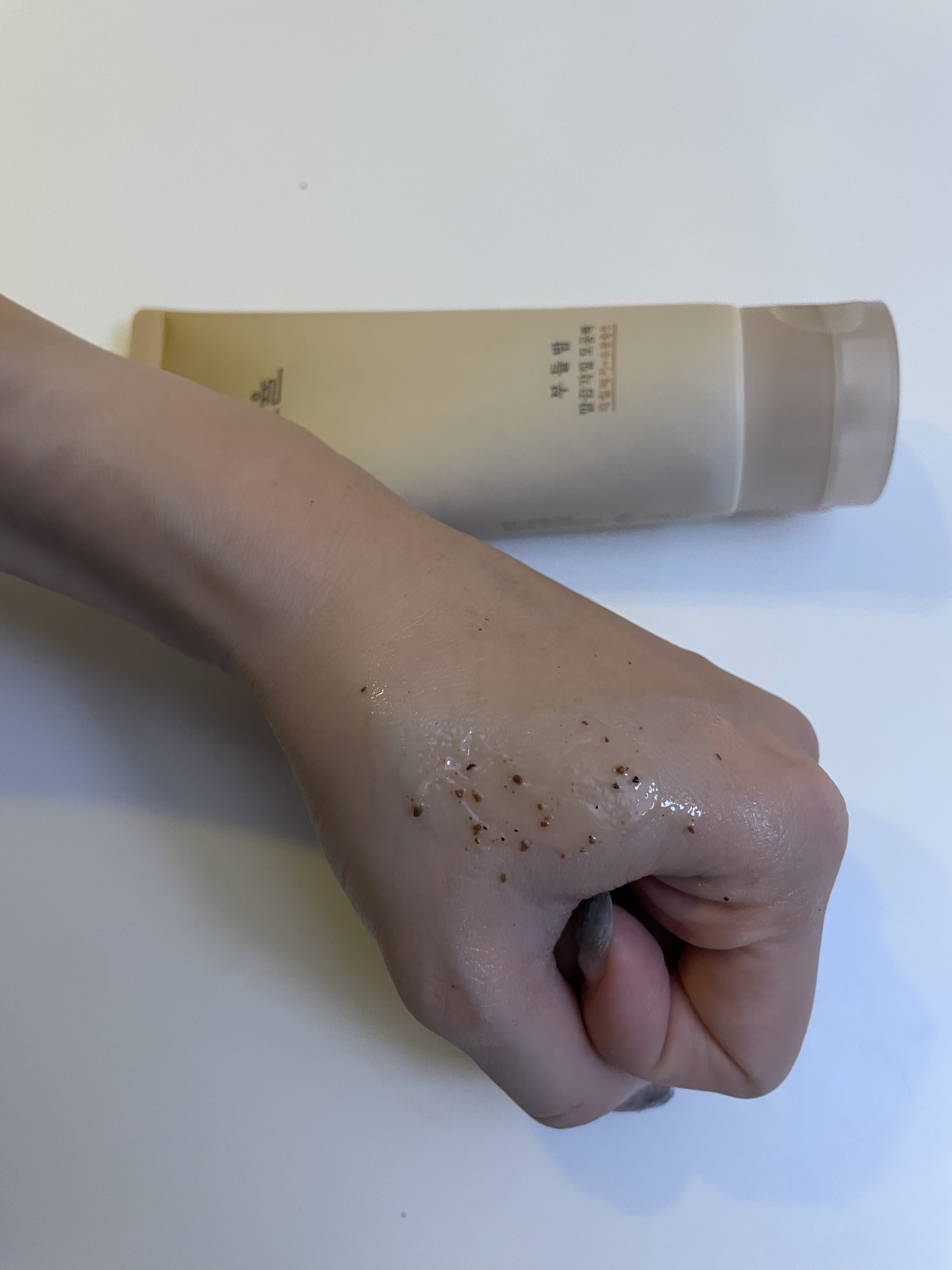 角質スッキリ毛穴パック /HANYUL(ハンユル)/洗い流すパック・マスクを使ったクチコミ（3枚目）