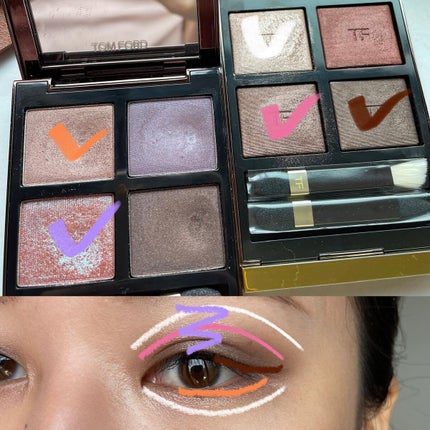 アイ カラー クォード/TOM FORD BEAUTY/アイシャドウパレットを使ったクチコミ(6枚目)