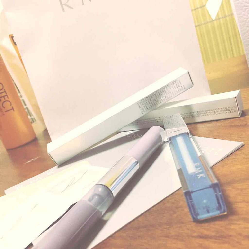 Wウォーターアイズ カラーインク/RMK/リキッドアイシャドウを使ったクチコミ（1枚目）