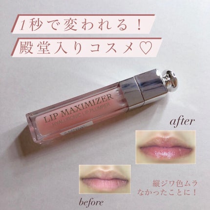 【旧】ディオール アディクト リップ マキシマイザー/Dior/リップグロスを使ったクチコミ(1枚目)