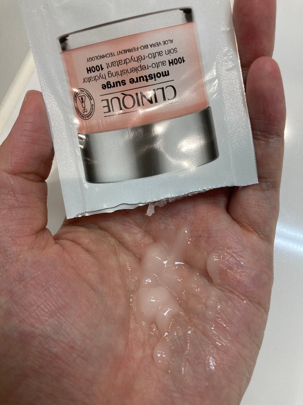 モイスチャー サージ ジェルクリーム 100H/CLINIQUE/フェイスクリームを使ったクチコミ(1枚目)