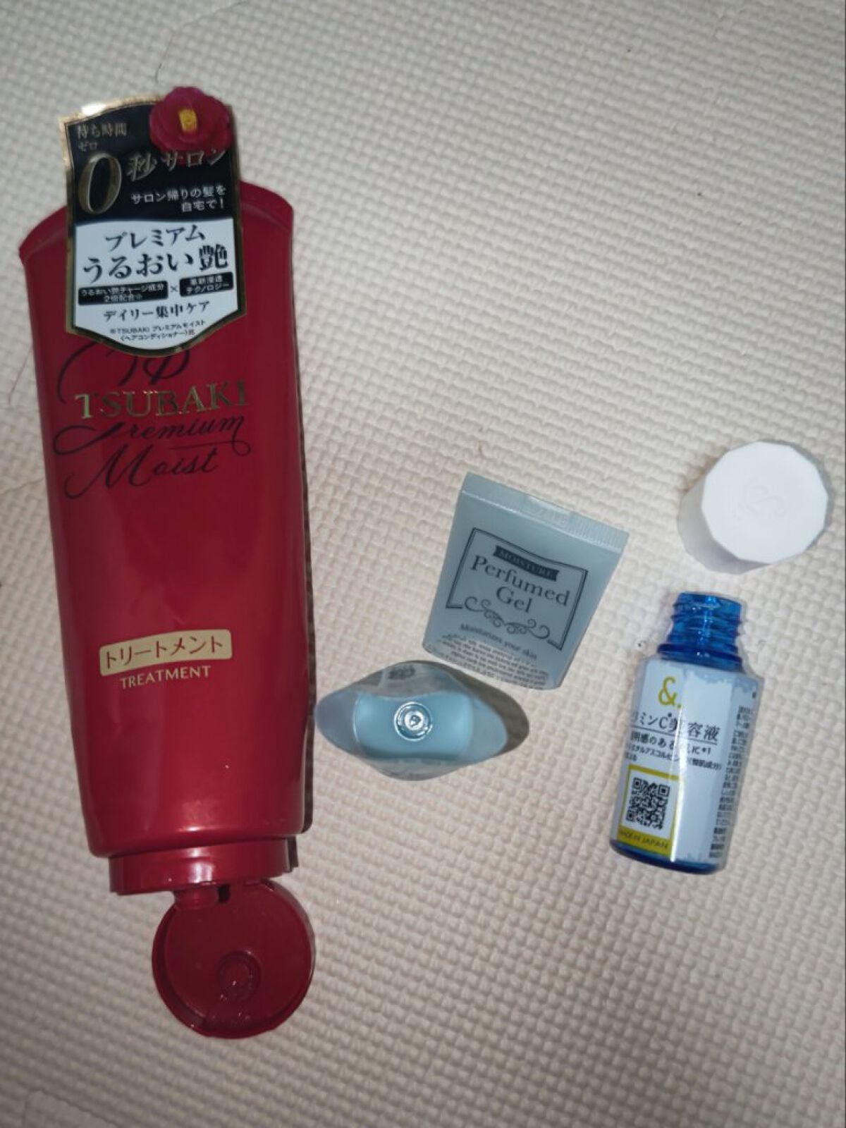 プレミアムモイスト ヘアトリートメント/TSUBAKI/洗い流すヘアトリートメントを使ったクチコミ(1枚目)