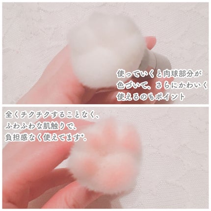 Nyarming ねこのメイクブラシ/貝印/メイクブラシを使ったクチコミ(3枚目)