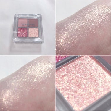 TWINKLE POP Pearl Flex Glitter Eye Palette/CLIO/アイシャドウパレットを使ったクチコミ（3枚目）