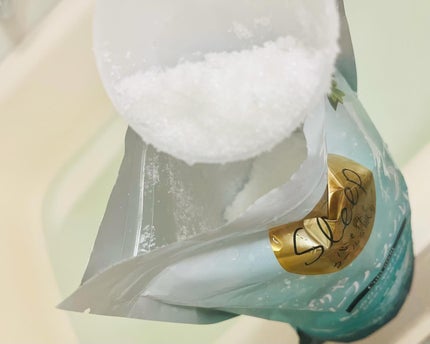 眠りや リーフバスソルト/眠りや/無機塩系入浴剤を使ったクチコミ(2枚目)