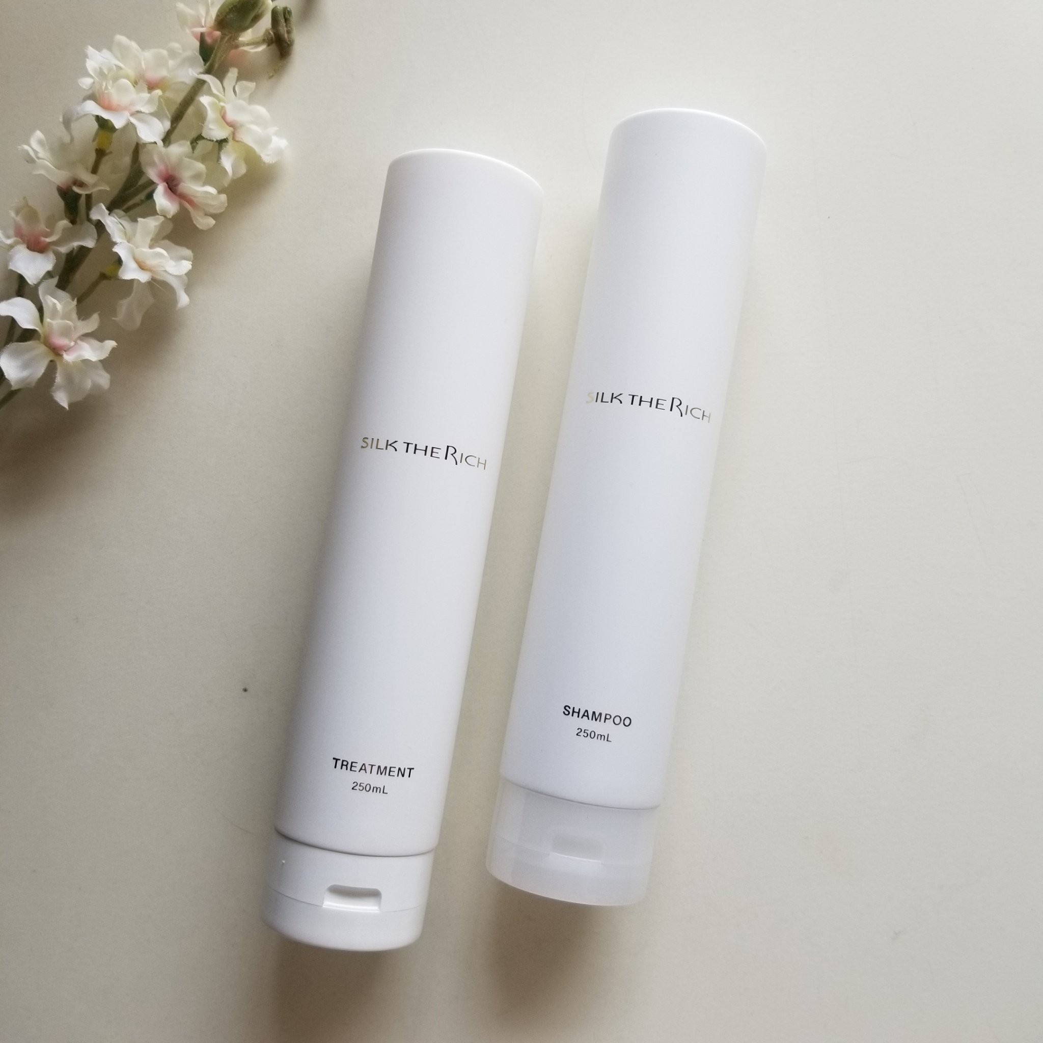 SILK THE RICH モイスト&リペア シャンプー・トリートメント/SILK THE RICH/市販シャンプーを使ったクチコミ（1枚目）
