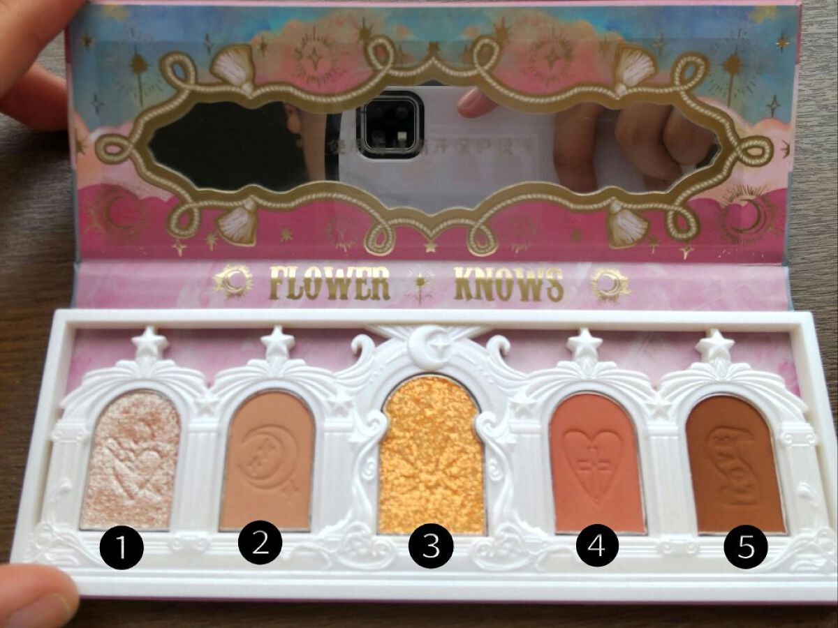 ユニコーンシリーズ アイシャドウパレット/FlowerKnows/アイシャドウパレットを使ったクチコミ(4枚目)