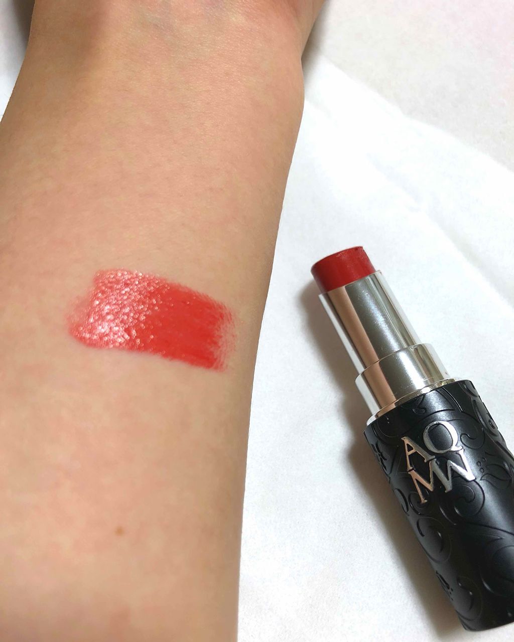 AQ MW ルージュ グロウ/DECORTÉ/口紅を使ったクチコミ(3枚目)