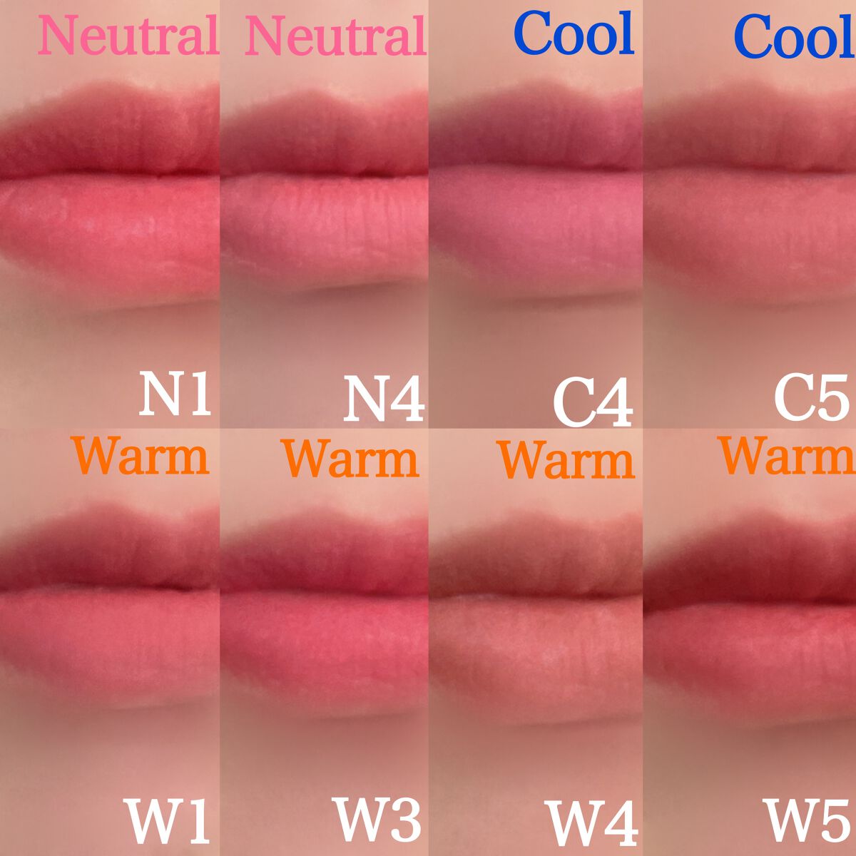 カスタマイズエアリーリップマッド/INTO U/口紅を使ったクチコミ(5枚目)