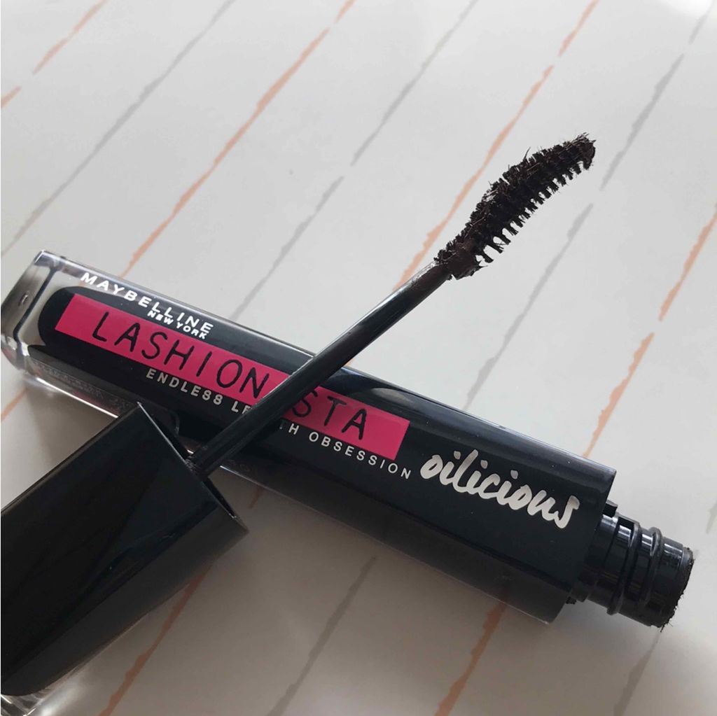 ラッシュニスタ オイリシャス 02 ブラウンブラック/MAYBELLINE NEW YORK/マスカラを使ったクチコミ（2枚目）