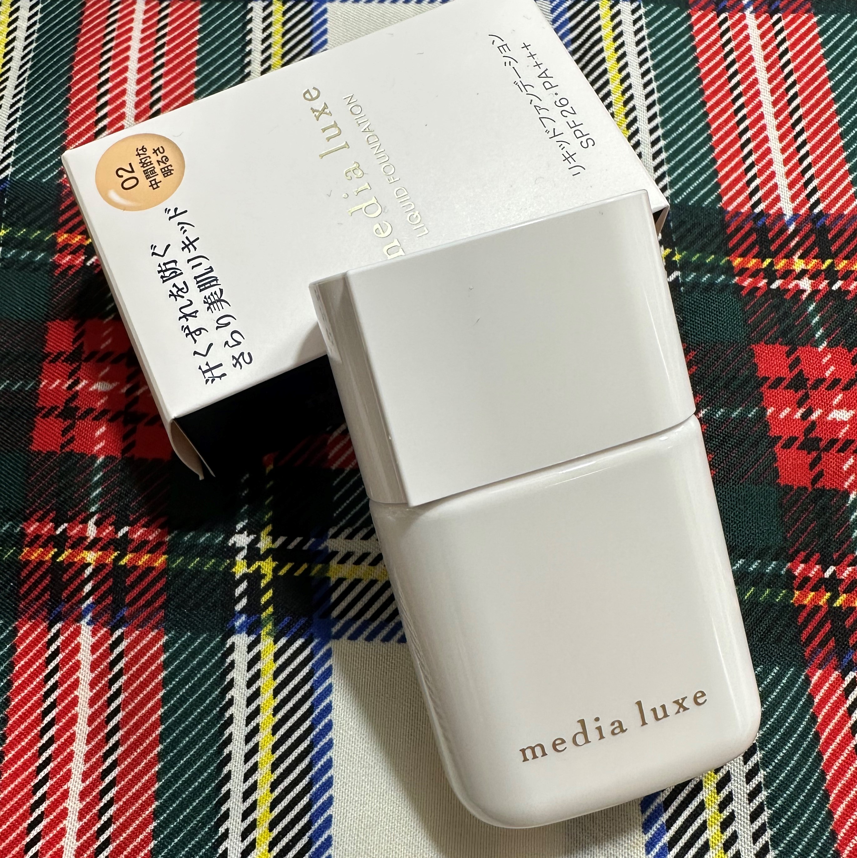 リキッドファンデーション/media luxe/リキッドファンデーションを使ったクチコミ（3枚目）