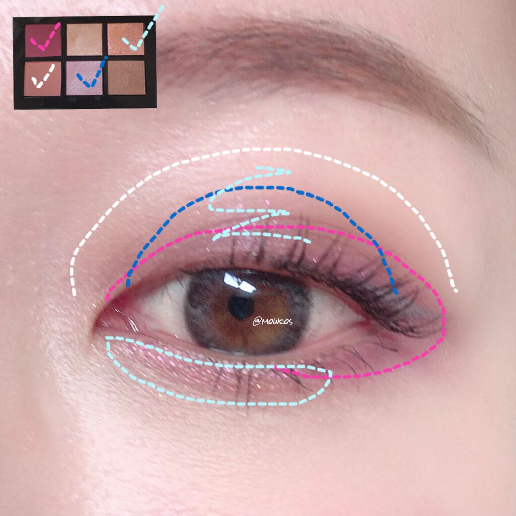 コンパクトアディクション センス オブ クラリティ/ADDICTION/アイシャドウパレットを使ったクチコミ(6枚目)