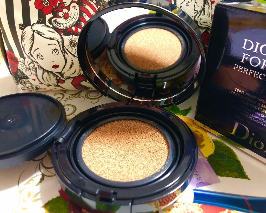 【旧】ディオールスキン フォーエヴァー クッション/Dior/クッションファンデーションを使ったクチコミ（1枚目）