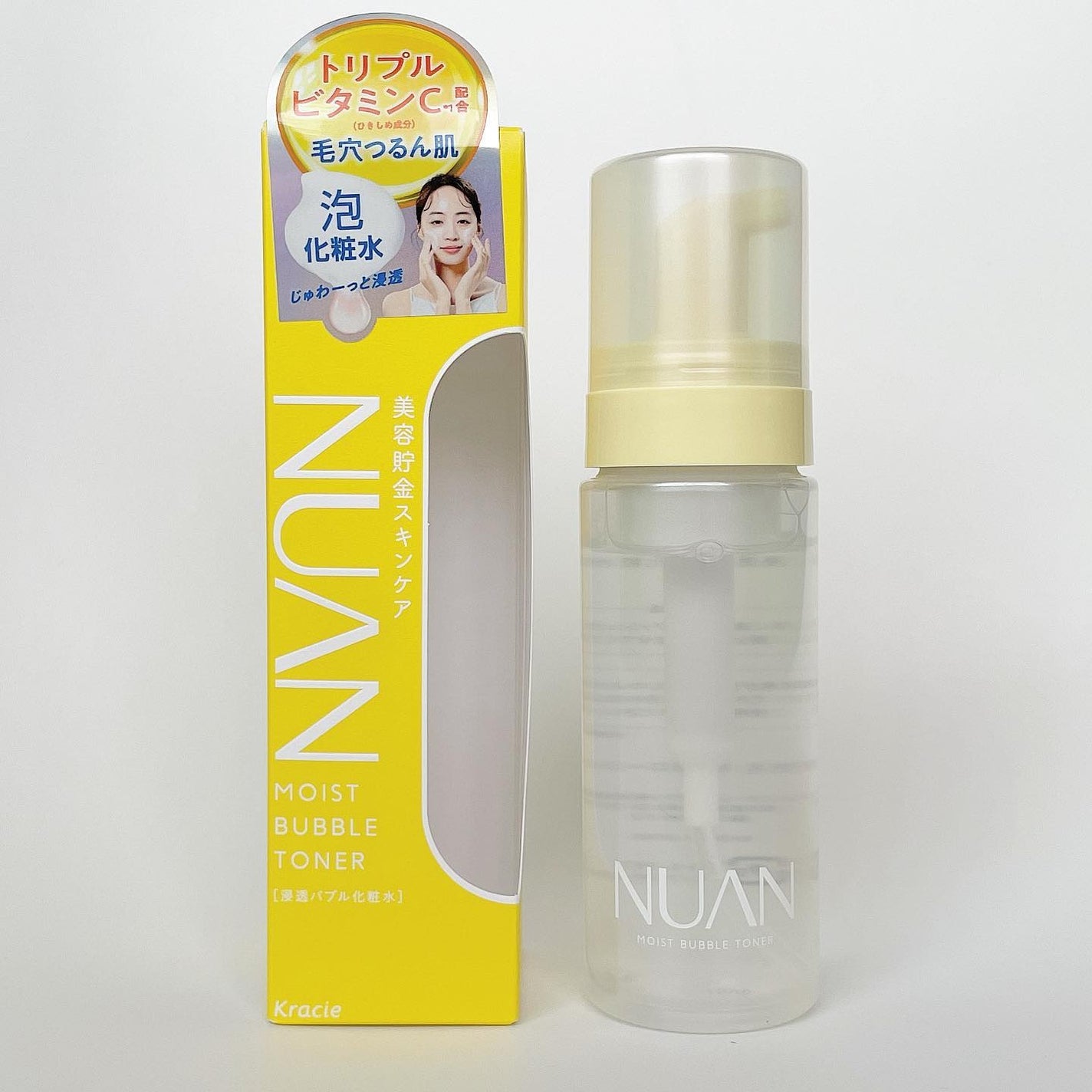 浸透バブル化粧水/NUAN/化粧水を使ったクチコミ(1枚目)