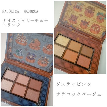 ナイストゥミーチュートランク/MAJOLICA MAJORCA/アイシャドウパレットを使ったクチコミ（1枚目）