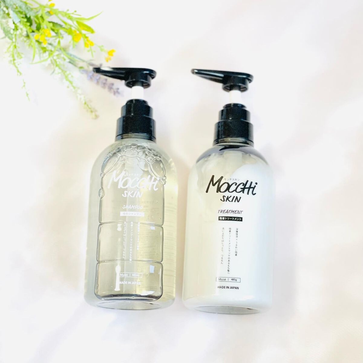 吸着シャンプーM(モイスト) & 吸着トリートメントM(モイスト)/MoccHi SKIN/市販シャンプーを使ったクチコミ(1枚目)