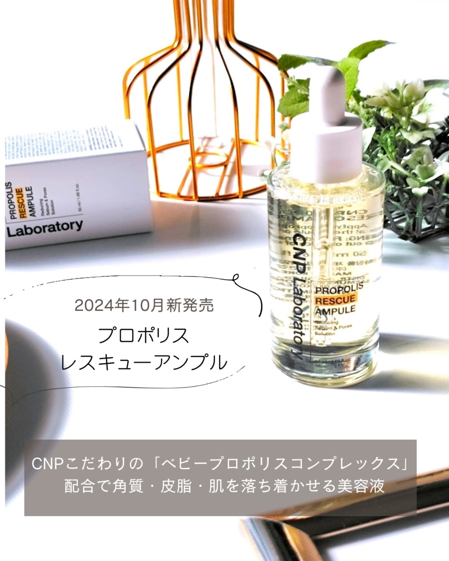 プロポリスレスキューアンプル 50ml/CNP Laboratory/美容液を使ったクチコミ（2枚目）