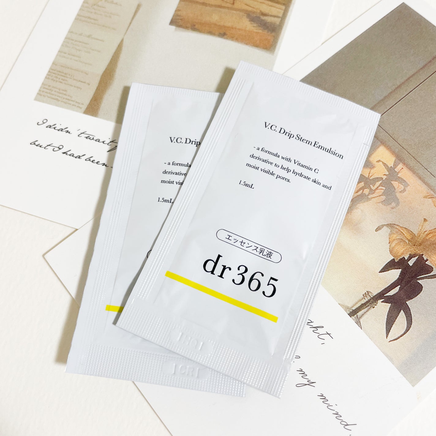 V.C. ドリップステムエマルジョン /dr365/乳液を使ったクチコミ(1枚目)