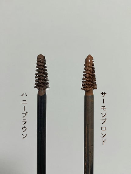 メイクヒール アイクラウン ブロウカラー/MAKEHEAL/眉マスカラを使ったクチコミ(2枚目)