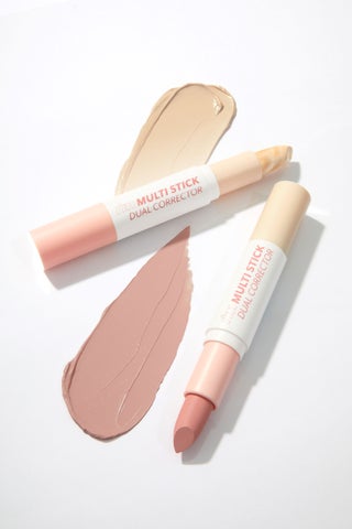 アイムマルチスティックデュアルコレクター 001 マーブルベージュ×ソフトピンク