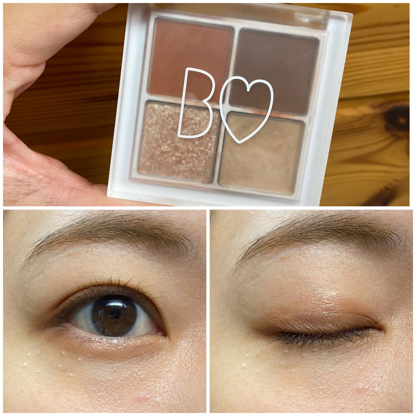 THE アイパレR/b idol/アイシャドウパレットを使ったクチコミ(1枚目)