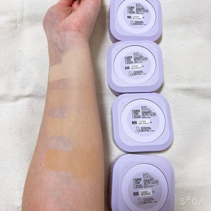 SPステイ クリームパクト ファンデーション/MAYBELLINE NEW YORK/クリーム・エマルジョンファンデーションを使ったクチコミ(6枚目)