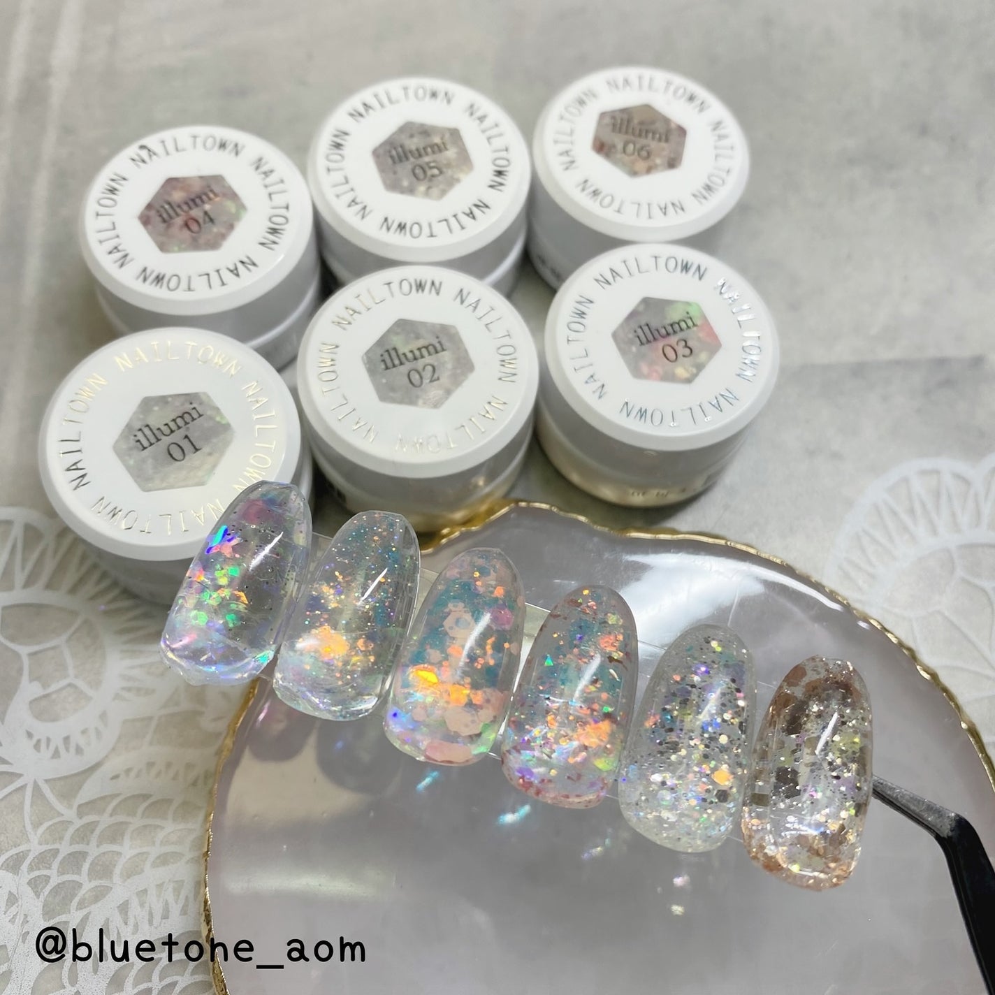 illumi gel/NAILTOWN/ネイル用品を使ったクチコミ(8枚目)