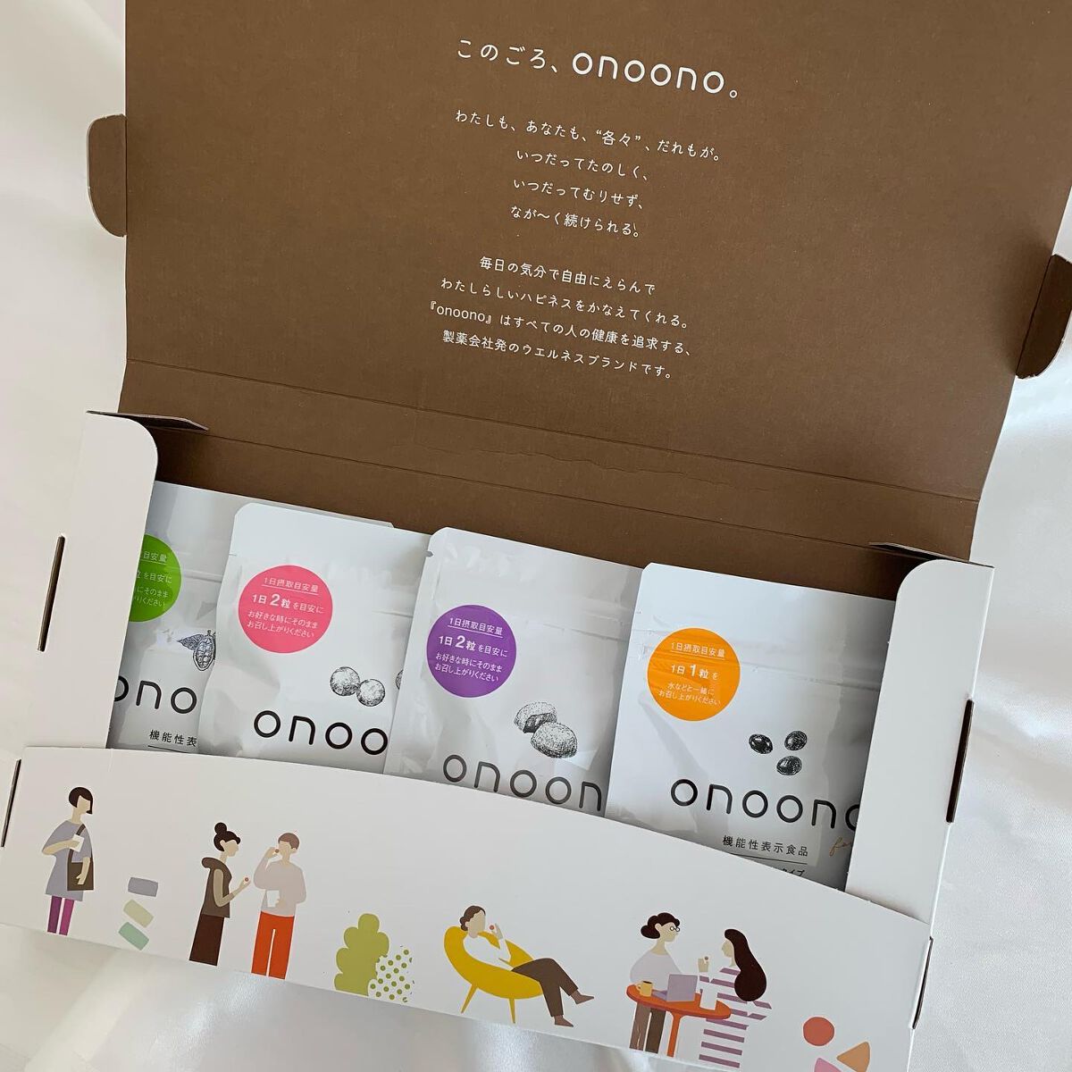 onoono Chocolate for eye/onoono for eye/健康サプリメントを使ったクチコミ(2枚目)