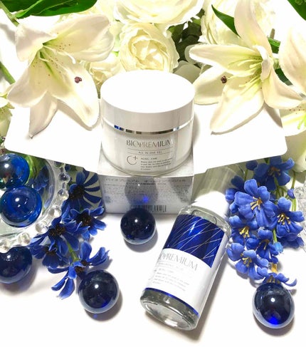 オールインワンジェル 発酵ヒアルロン酸原液美容液セット/BIOPREMIUM/スキンケアキットを使ったクチコミ(1枚目)