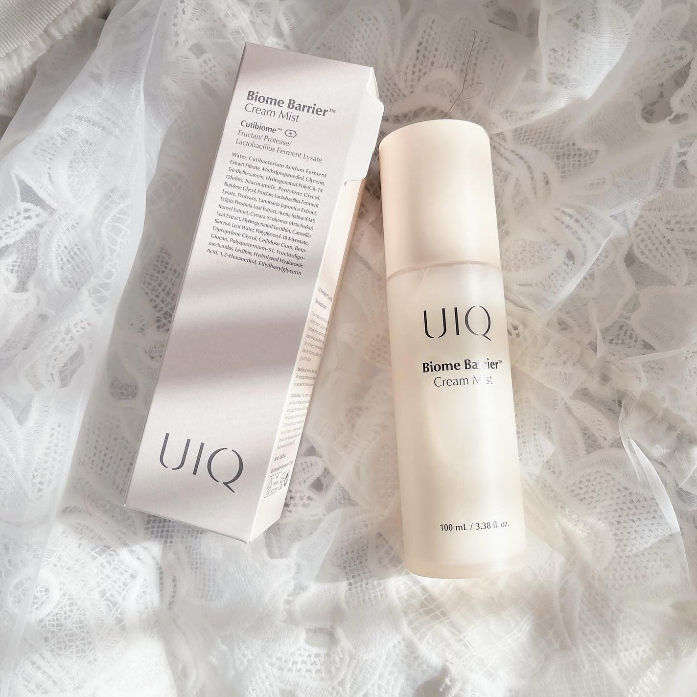 バイオームバリア クリームミスト/UIQ/ミスト状化粧水を使ったクチコミ(1枚目)