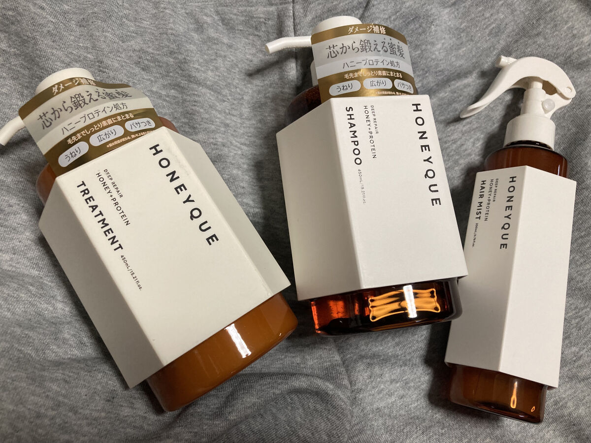 ディープリペア 2WAY ヘアミスト モイスト/ハニーク/ヘアミストを使ったクチコミ（1枚目）