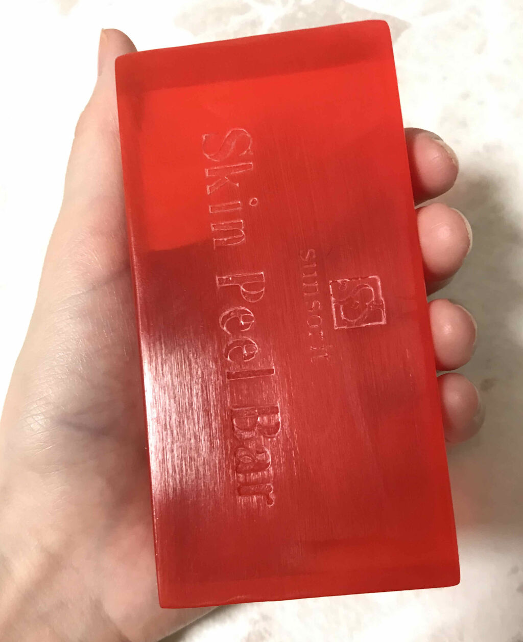 スキンピールバー ティートゥリー/サンソリット/洗顔石鹸を使ったクチコミ（2枚目）