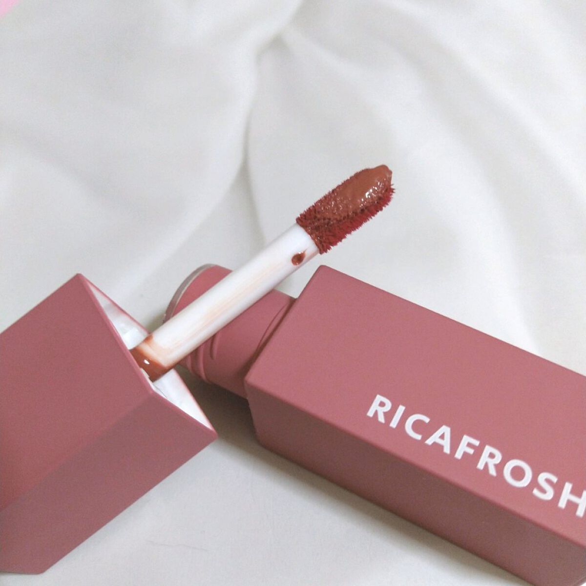 ジューシーリブティント/RICAFROSH/リップティントを使ったクチコミ(2枚目)