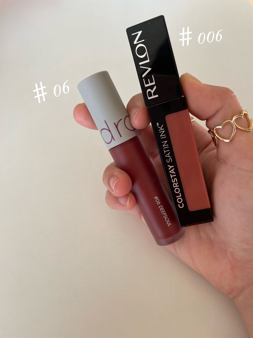 ゼロベルベットティント/rom&nd/リップティントを使ったクチコミ(1枚目)