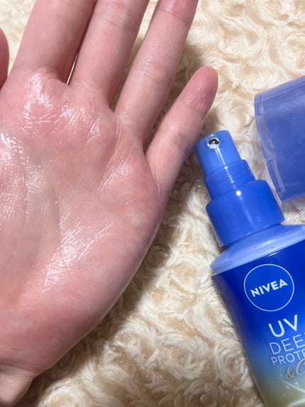 ニベアUV ディーププロテクト&ケア ミルクミスト/ニベア/日焼け止めミスト・スプレーを使ったクチコミ(4枚目)