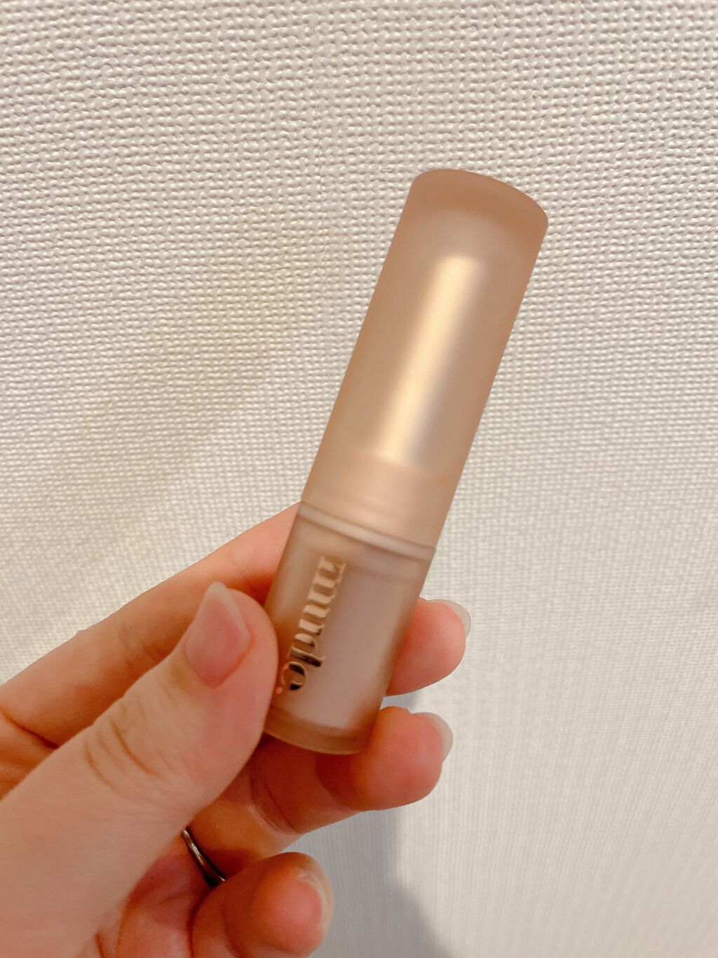 ベアーシャインリップバーム/mude./口紅を使ったクチコミ（1枚目）