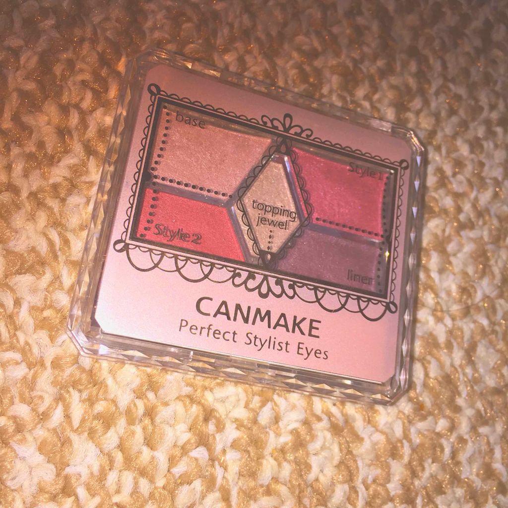 【旧品】パーフェクトスタイリストアイズ/キャンメイク/アイシャドウパレットを使ったクチコミ（1枚目）