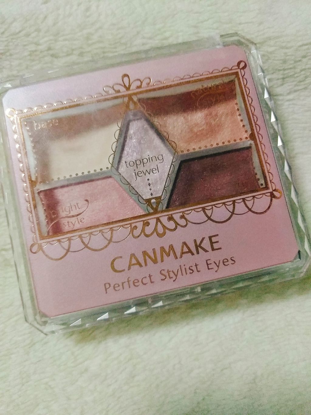 【旧品】パーフェクトスタイリストアイズ/キャンメイク/アイシャドウパレットを使ったクチコミ(1枚目)