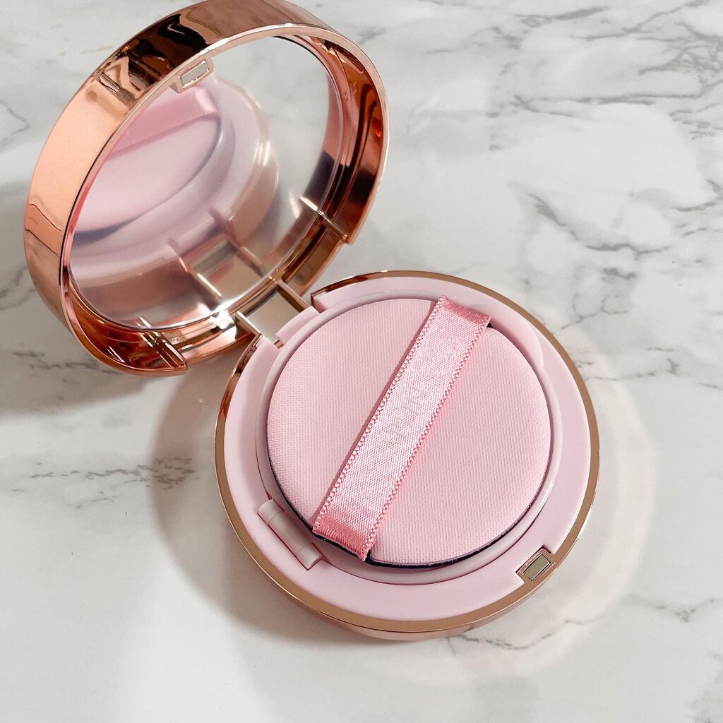 ピンクティーツリーカバークッション/APLIN/クッションファンデーションを使ったクチコミ(2枚目)