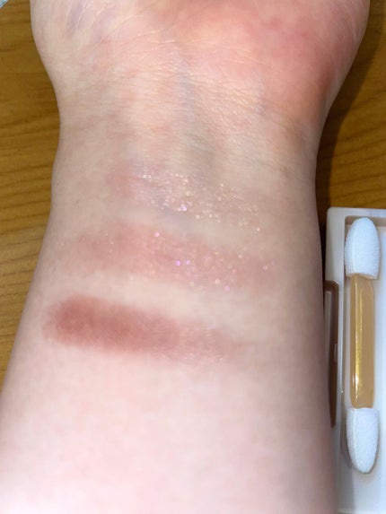 トーンアップアイシャドウ/CEZANNE/アイシャドウパレットを使ったクチコミ(4枚目)