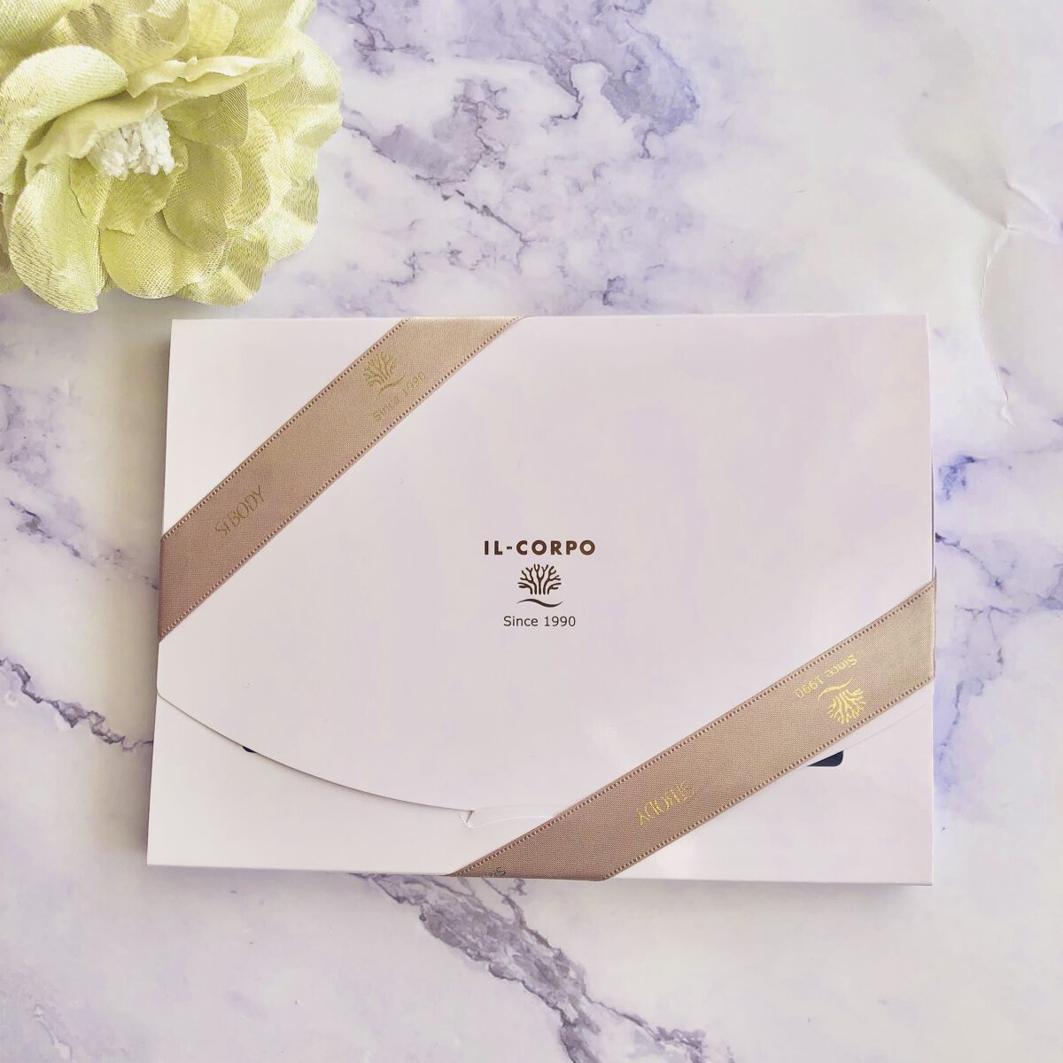 ミネラルバスパウダー グリーティングギフト/イルコルポ/入浴剤セットを使ったクチコミ（3枚目）