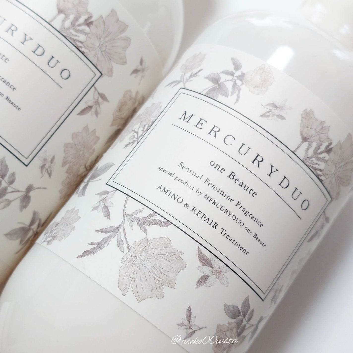 フレグランスシャンプー&ウォータートリートメント スパークリングフローラルの香り/MERCURYDUO/市販シャンプーを使ったクチコミ(2枚目)