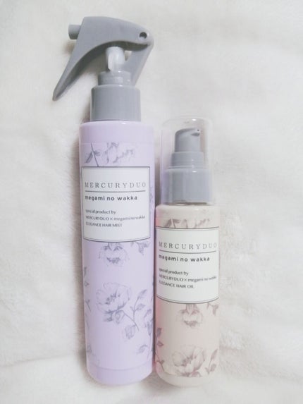 MERCURYDUO by megami no wakka ELEGANCE HAIR OIL/R&/ヘアオイルを使ったクチコミ(1枚目)