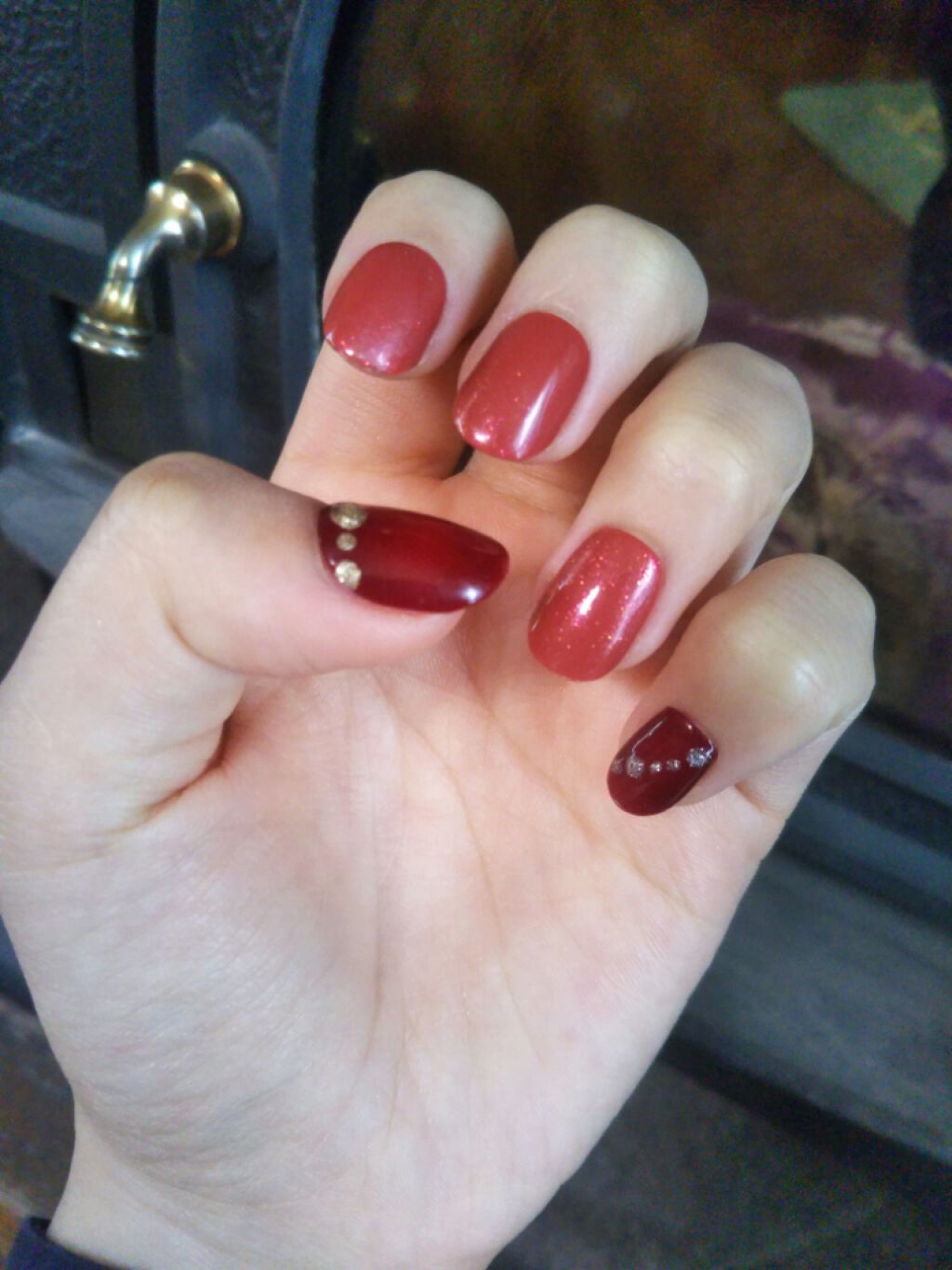 ウィンマックス ネイルスパークス/DAISO/マニキュアを使ったクチコミ(1枚目)