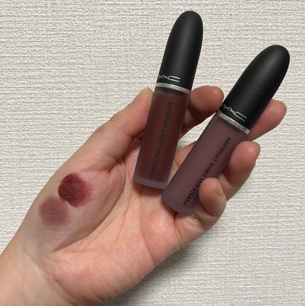 パウダー キス リキッド リップカラー/M・A・C/口紅を使ったクチコミ(1枚目)