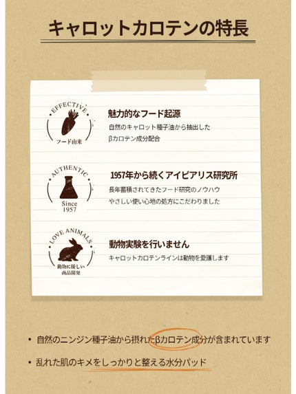 キャロットカロテン カーミングウォーターパッド/SKINFOOD/トナーパッドを使ったクチコミ(2枚目)