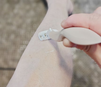 miness ボディ用カミソリ 替刃2個付/貝印/シェーバーを使ったクチコミ(10枚目)