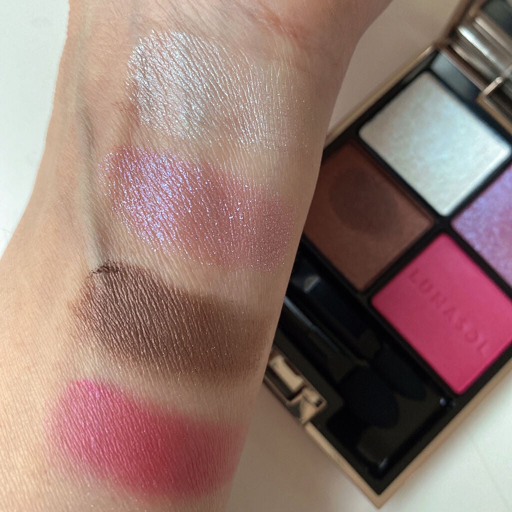 アイカラーレーション/LUNASOL/アイシャドウパレットを使ったクチコミ(5枚目)