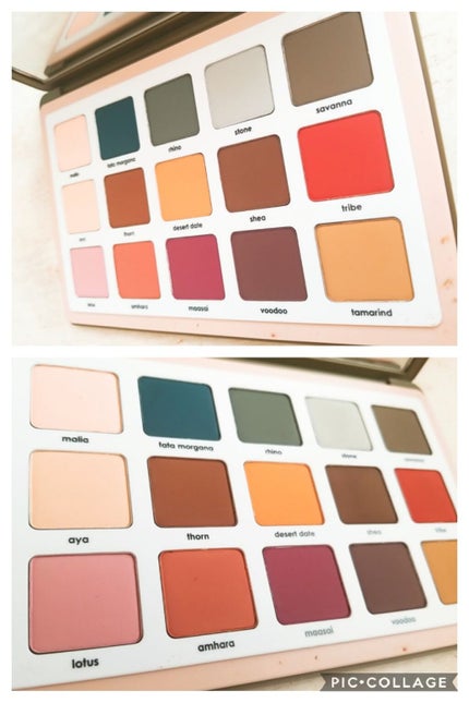 Natasha Denona サファリパレットのクチコミ「♡#NATASHADENONA #ナターシャデノナ ♡
~ #SAFARIPALETTE ~.....」(3枚目)