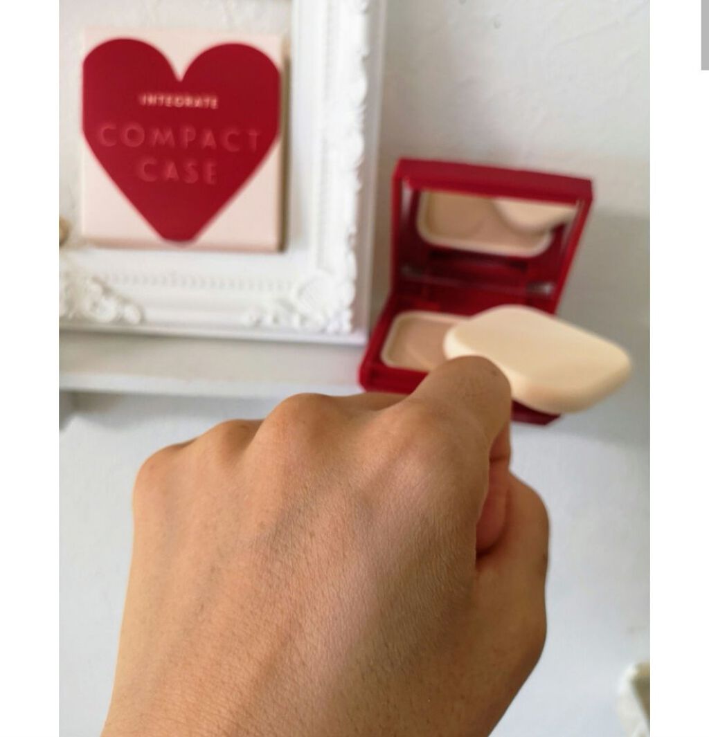 プロフィニッシュファンデーション/インテグレート/パウダーファンデーションを使ったクチコミ(2枚目)